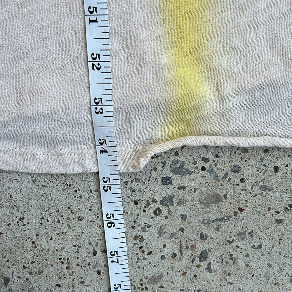 ATM Anthony Thomas Melillo Slub Jersey Sleeveless Maxi Dress Stone/Mustard XS - Picture 13 of 15
